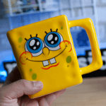 Caneca formato 3D 450ml Bob Esponja