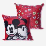 Almofada Mickey e Minnie Love 40x40cm