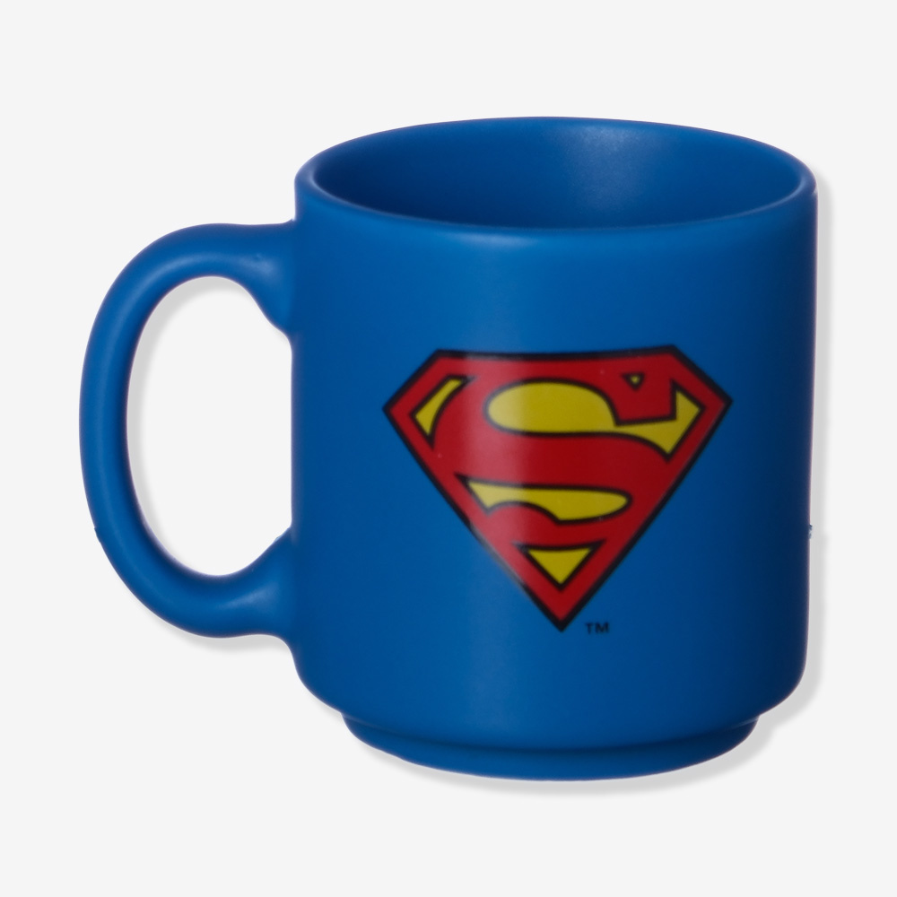 Caneca mini tina Liga da Justiça 100ml – Superman