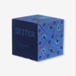 Porta-treco Cubo Stitch com Bloco de Notas