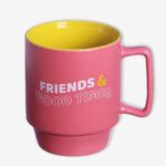 Caneca Tina 400Ml Friends Good Times Snoopy