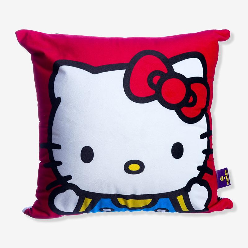 Almofada Hello Kitty 40x40cm em Veludo