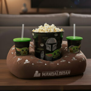 Kit Pipoca Balde e Manta Super Mario