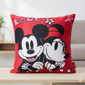 Almofada Mickey e Minnie Love 40x40cm